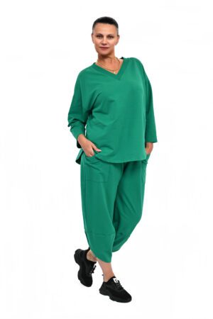 STYLOWY DRES DINA OVERSIZE BAWEŁNIANY