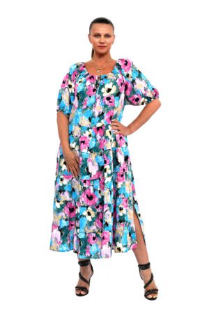 LETNIA SUKIENKA SARAH KWIATY