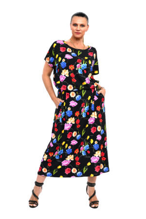 LARA SUKIENKA LETNIA KWIATY