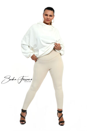 MODNE MODELUJĄCE LEGGINSY LEGGI Z WYSOKIM STANEM FANGO