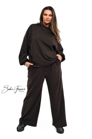 DRES BAWEŁNIANY MESSI OVERSIZE BRĄZ