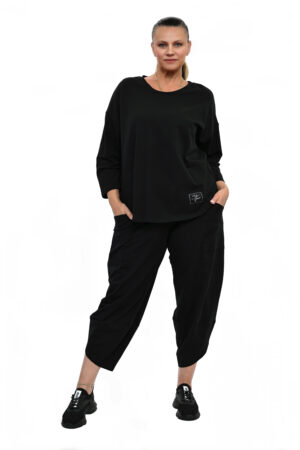 DRES DENA OVERSIZE CZARNY
