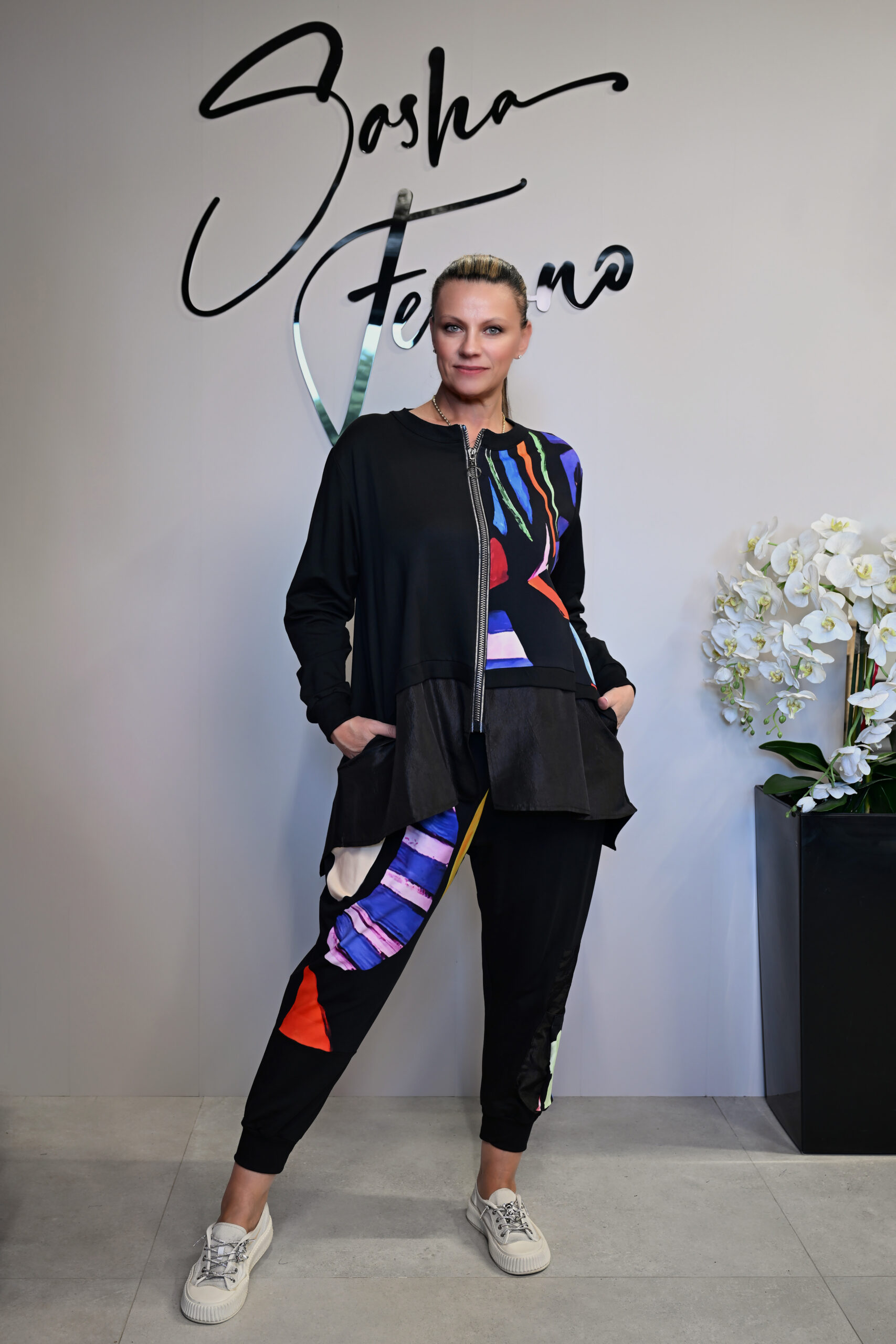 ODLOTOWY DRES BAWEŁNIANY PABLO ROZM. 1-42/46 2-48/50