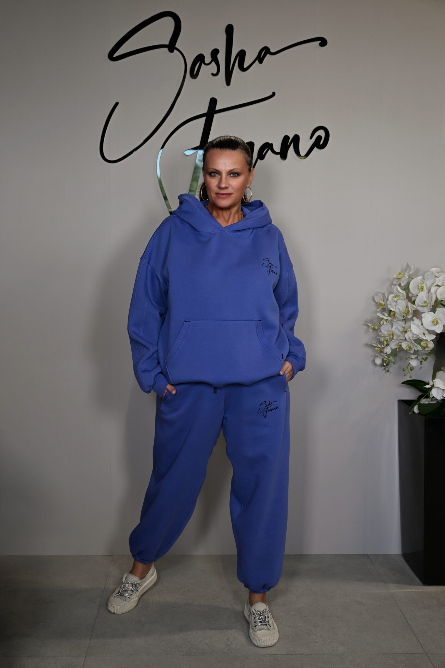 STYLOWY BAWEŁNIANY DRES ELAN OVERSIZE 40/50