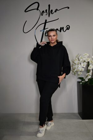 STYLOWY DRES BAWEŁNIANY IVA KOLOR CZARNY