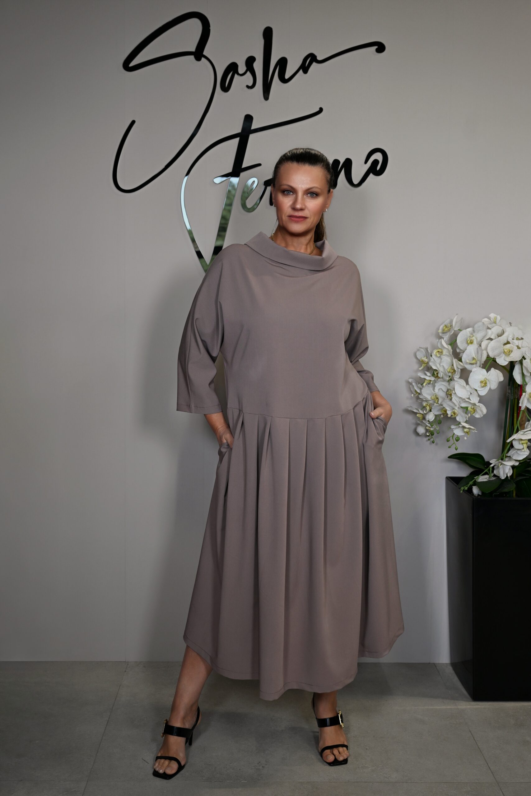 SUKIENKA BOHO RITA 2 W 1 ODCIENIE BEŻU - obrazek 2