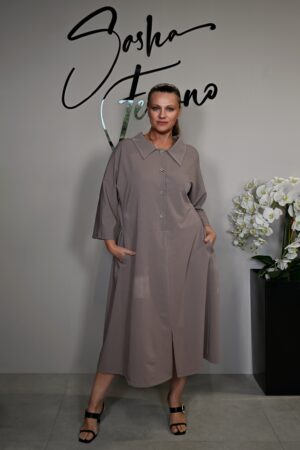 SUKIENKA BOHO RITA 2 W 1 ODCIENIE BEŻU