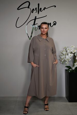 SUKIENKA BOHO RITA 2 W 1 CAPPUCCINO